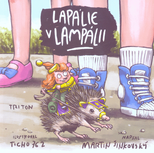 Lapálie v Lampálii - obálka a odkaz na knihu v katalogu KVK